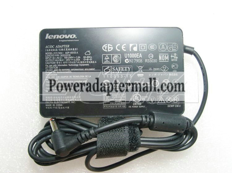 65W Mini Lenovo ADP-65XB A Ultrabook Ac Adapter Original New